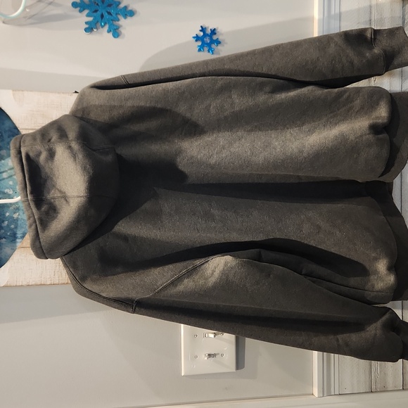 Like New Carhartt Loose Fit Rain Defender Gray Men's Sz L Zip-Up Hoodie - Picture 8 of 10